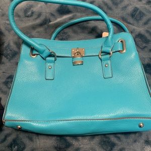 Teal Chrming Charlie Handbag -New